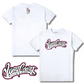 WCC White Tee-Multicolor Outline Edition