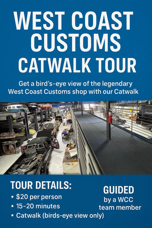 West Coast Customs Catwalk Tour