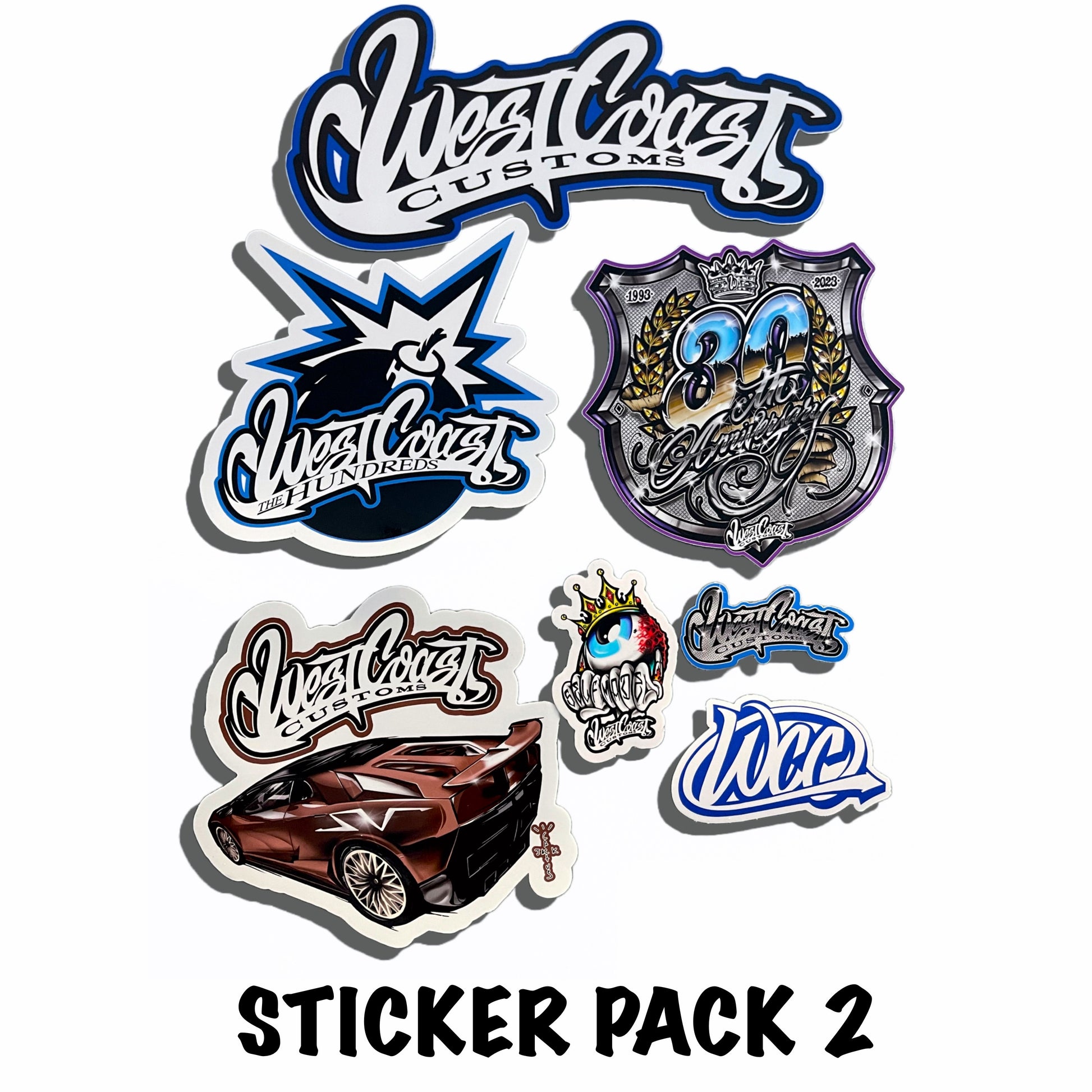 Sticker Packs – West Coast Customs Online Store